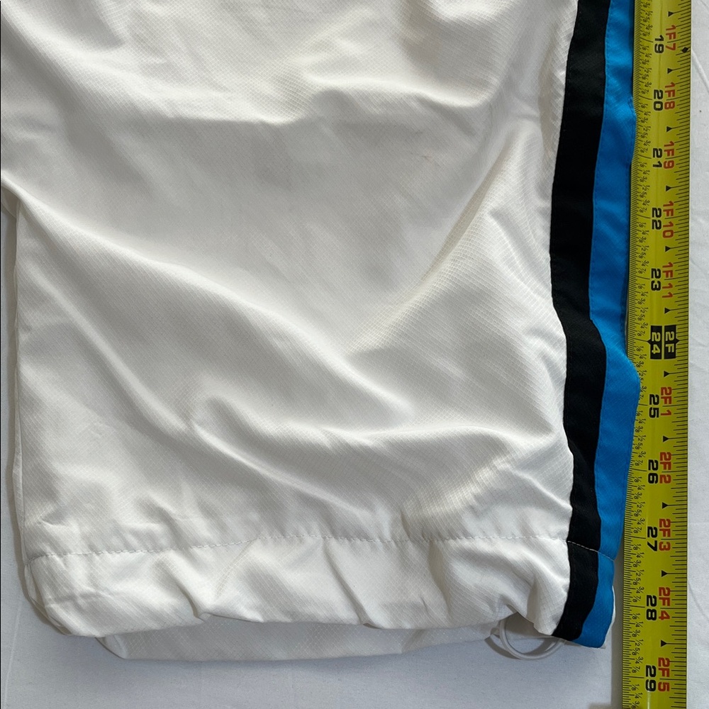 Lacoste White Joggers with Blue and Black Stripes - Picture 9 of 13